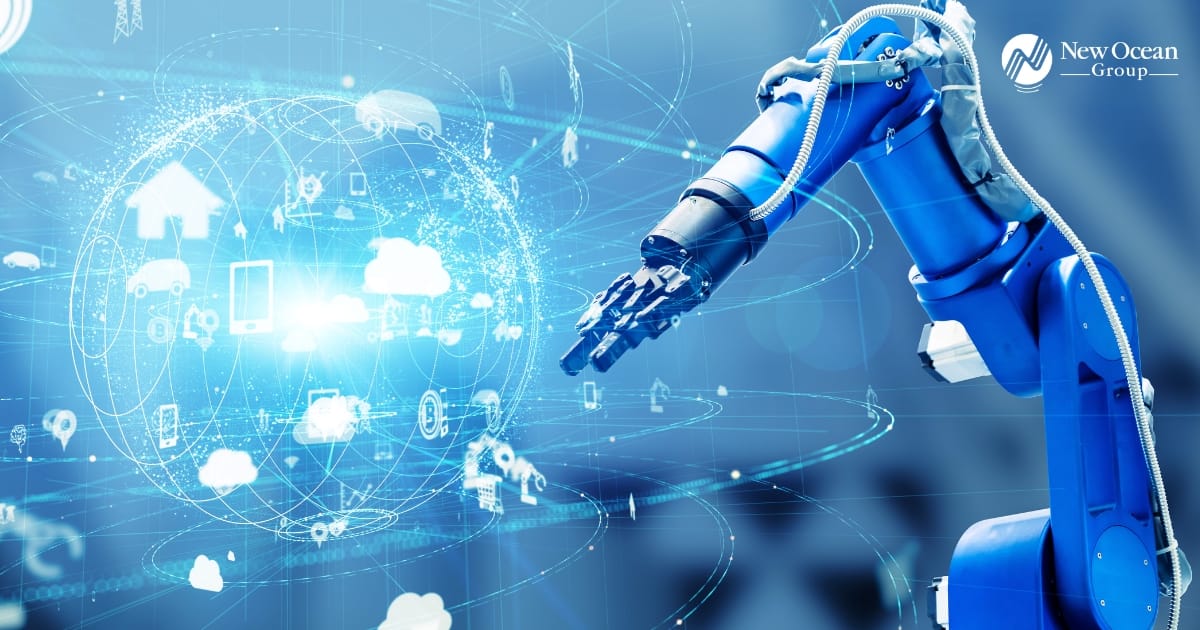 NEW OCEAN MANUFACTURING SOLUTIONS Logo